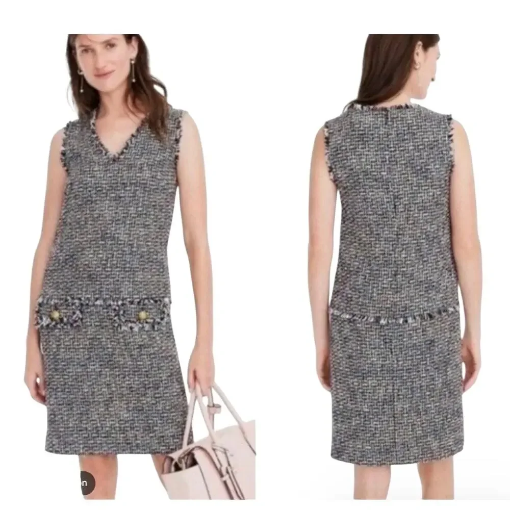 J. Crew Tweed Dress 00